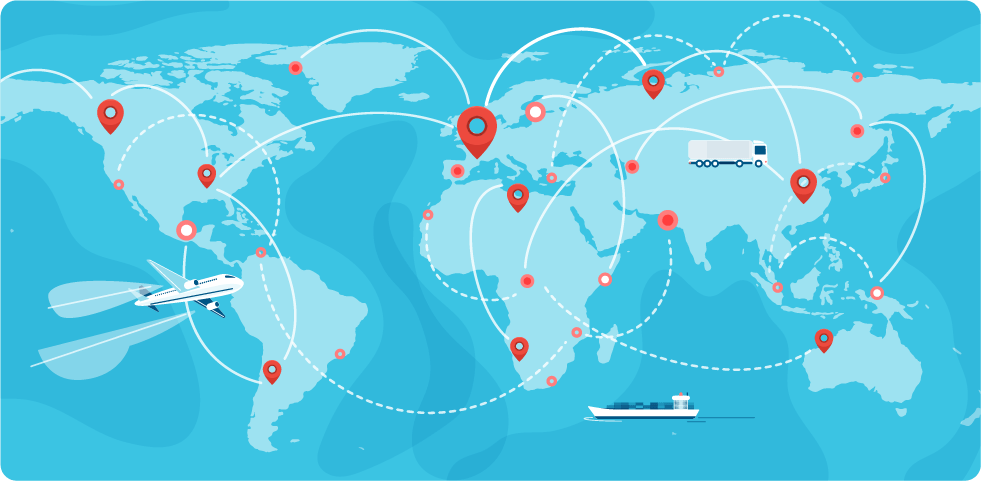 世界配送ネットワーク