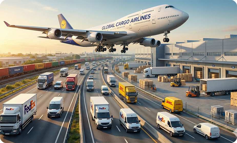 複数配送キャリアから選択可能