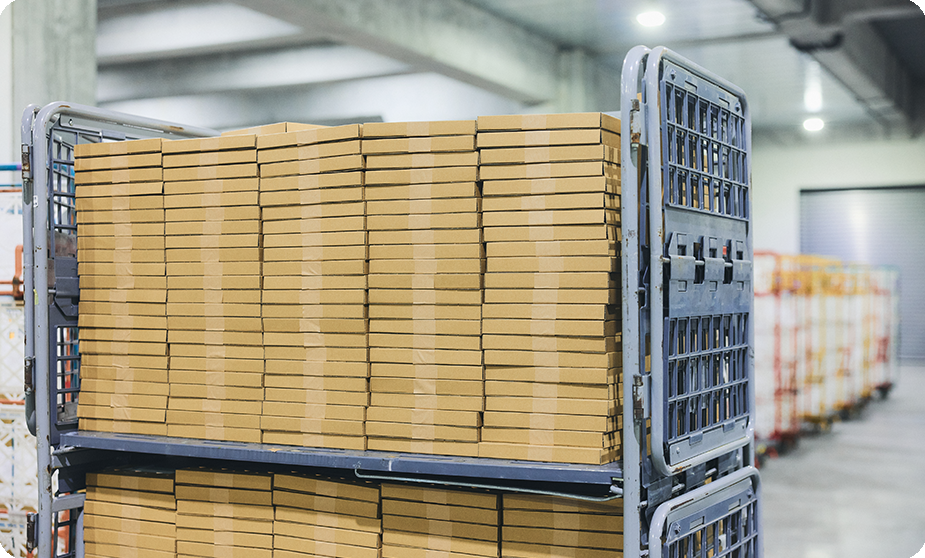 海外向けに最適化された丁寧な梱包